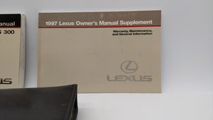 1997 Lexus Es300 Owners Manual Book Guide OEM Used Auto Parts