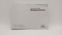 2016 Hyundai Sonata Owners Manual Book Guide OEM Used Auto Parts