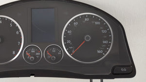 2009 Volkswagen Tiguan Instrument Cluster Speedometer Gauges P/N:5N0920970F 5N0920970E Fits OEM Used Auto Parts - Oemusedautoparts1.com