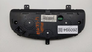 2013-2014 Chevrolet Captiva Sport Instrument Cluster Speedometer Gauges P/N:23120853 22975645 Fits 2013 2014 OEM Used Auto Parts - Oemusedautoparts1.com