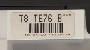 2010-2012 Mazda Cx-9 Instrument Cluster Speedometer Gauges P/N:T8 TE76 T8 TE76B Fits 2010 2011 2012 OEM Used Auto Parts - Oemusedautoparts1.com