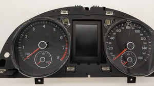 2010-2011 Volkswagen Cc Instrument Cluster Speedometer Gauges P/N:3C8 920 970 M 3C8920970M Fits 2010 2011 OEM Used Auto Parts - Oemusedautoparts1.com