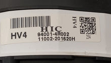 2011-2015 Hyundai Sonata Instrument Cluster Speedometer Gauges P/N:94001-4R002 94001-4R000 Fits 2011 2012 2013 2014 2015 OEM Used Auto Parts - Oemusedautoparts1.com