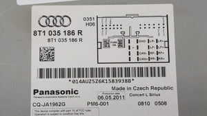 2010-2012 Audi A4 Quattro Radio AM FM Cd Player Receiver Replacement P/N:8T1 035 186 R 4G0035082C Fits OEM Used Auto Parts - Oemusedautoparts1.com