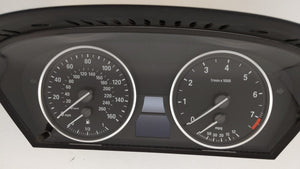 2008-2010 Bmw 535i Instrument Cluster Speedometer Gauges P/N:9 153 753 62.10-9 194 887 Fits 2008 2009 2010 OEM Used Auto Parts