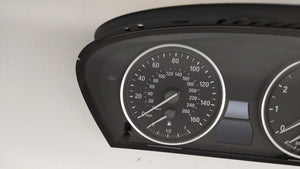 2008-2010 Bmw 535i Instrument Cluster Speedometer Gauges P/N:9 153 753 62.10-9 194 887 Fits 2008 2009 2010 OEM Used Auto Parts