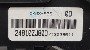 2009 Nissan Sentra Instrument Cluster Speedometer Gauges P/N:24810ZJ80D 24810ZJ80C Fits OEM Used Auto Parts - Oemusedautoparts1.com