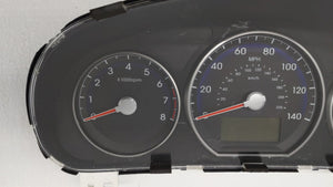 2010-2012 Hyundai Santa Fe Instrument Cluster Speedometer Gauges P/N:94011-0W030CA 94011-0W031 Fits 2010 2011 2012 OEM Used Auto Parts