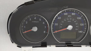 2010-2012 Hyundai Santa Fe Instrument Cluster Speedometer Gauges P/N:94011-0W030CA 94011-0W031 Fits 2010 2011 2012 OEM Used Auto Parts - Oemusedautoparts1.com