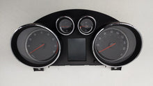 2012 Buick Regal Instrument Cluster Speedometer Gauges P/N:20989691 22840504 Fits OEM Used Auto Parts - Oemusedautoparts1.com