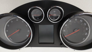 2012 Buick Regal Instrument Cluster Speedometer Gauges P/N:20989691 22840504 Fits OEM Used Auto Parts - Oemusedautoparts1.com
