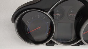 2012 Chevrolet Cruze Instrument Cluster Speedometer Gauges P/N:95940656 95487986 Fits OEM Used Auto Parts - Oemusedautoparts1.com