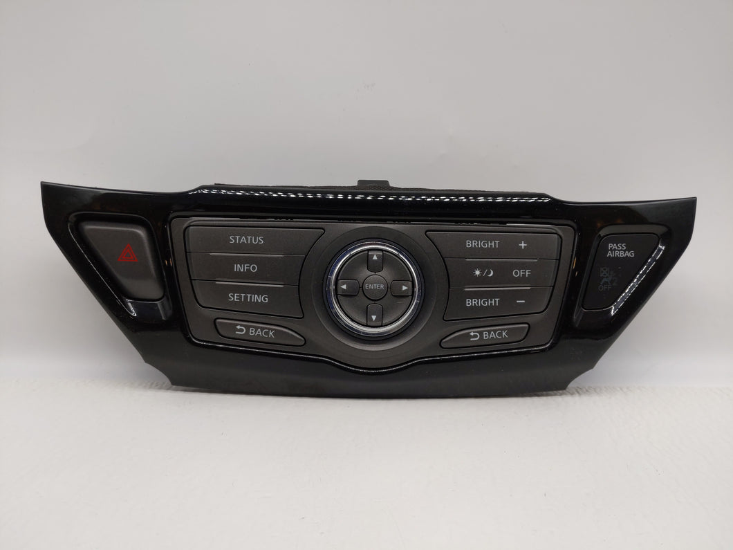 2013-2016 Nissan Pathfinder Information Display Screen - Oemusedautoparts1.com