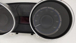 2011-2014 Hyundai Sonata Instrument Cluster Speedometer Gauges P/N:94001-3Q014 94011-3Q010 Fits 2011 2012 2013 2014 OEM Used Auto Parts - Oemusedautoparts1.com