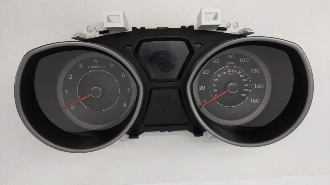 2014-2016 Hyundai Elantra Instrument Cluster Speedometer Gauges P/N:94004-3X210 94004-3Y010 Fits 2014 2015 2016 OEM Used Auto Parts - Oemusedautoparts1.com