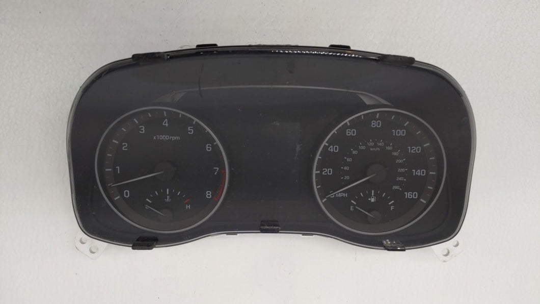 2017-2018 Hyundai Elantra Instrument Cluster Speedometer Gauges P/N:94001-F3011 94001-F3010 Fits 2017 2018 OEM Used Auto Parts - Oemusedautoparts1.com