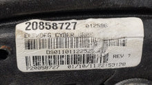 2010-2011 Gmc Terrain Driver Vista lateral izquierda Espejo de puerta eléctrico Gris 262283