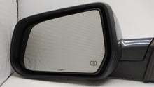2010-2011 Gmc Terrain Driver Vista lateral izquierda Espejo de puerta eléctrico Gris 262283