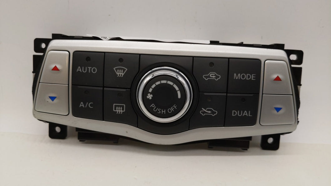 2009-2014 Nissan Maxima Climate Control Module Temperature AC/Heater Replacement P/N:68260 ZYB8F 27500 9N01A Fits OEM Used Auto Parts - Oemusedautoparts1.com