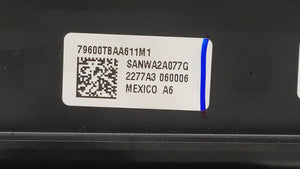 2016-2018 Honda Civic Climate Control Module Temperature AC/Heater Replacement P/N:79600TGGA610M1 79600-TBA-C410-M1 Fits OEM Used Auto Parts - Oemusedautoparts1.com