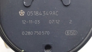 2011-2018 Dodge Grand Caravan Throttle Body P/N:05184349AD 05184349AB Fits 2011 2012 2013 2014 2015 2016 2017 2018 2019 OEM Used Auto Parts - Oemusedautoparts1.com