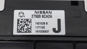 2019-2022 Nissan Altima Climate Control Module Temperature AC/Heater Replacement P/N:27500 6CA2A Fits 2019 2020 2021 2022 OEM Used Auto Parts