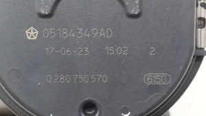 2011-2017 Dodge Journey Throttle Body P/N:05184349AF 05184349AD Fits 2011 2012 2013 2014 2015 2016 2017 2018 2019 OEM Used Auto Parts - Oemusedautoparts1.com