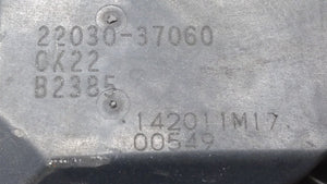 2010-2018 Toyota Prius Throttle Body P/N:22030-37060 Fits 2010 2011 2012 2013 2014 2015 2016 2017 2018 OEM Used Auto Parts - Oemusedautoparts1.com