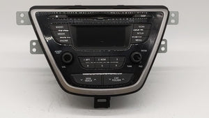 2013 Hyundai Elantra Radio AM FM Cd Player Receiver Replacement P/N:96170-3X165RA5 Fits OEM Used Auto Parts - Oemusedautoparts1.com