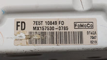 2007 Mercury Milan Instrument Cluster Speedometer Gauges P/N:7E5T-10849-FD Fits OEM Used Auto Parts