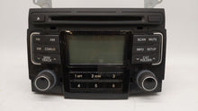 2011 Hyundai Sonata Radio AM FM Cd Player Receiver Replacement P/N:96180-3Q000 961803Q000 Fits OEM Used Auto Parts - Oemusedautoparts1.com