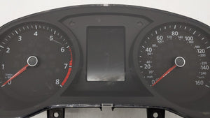 2017 Volkswagen Jetta Instrument Cluster Speedometer Gauges P/N:5C6920956A 5C6920955A Fits 2016 2018 OEM Used Auto Parts - Oemusedautoparts1.com