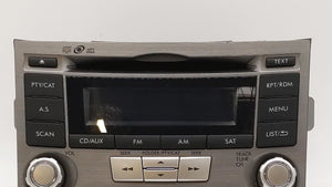 2012-2014 Subaru Legacy Radio AM FM Cd Player Receiver Replacement P/N:86201AJ65A 86201AJ61A Fits 2012 2013 2014 OEM Used Auto Parts - Oemusedautoparts1.com