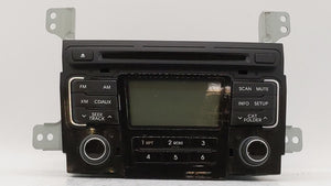 2011 Hyundai Sonata Radio AM FM Cd Player Receiver Replacement P/N:96180-3Q0014X 96560-4R7004X Fits OEM Used Auto Parts - Oemusedautoparts1.com