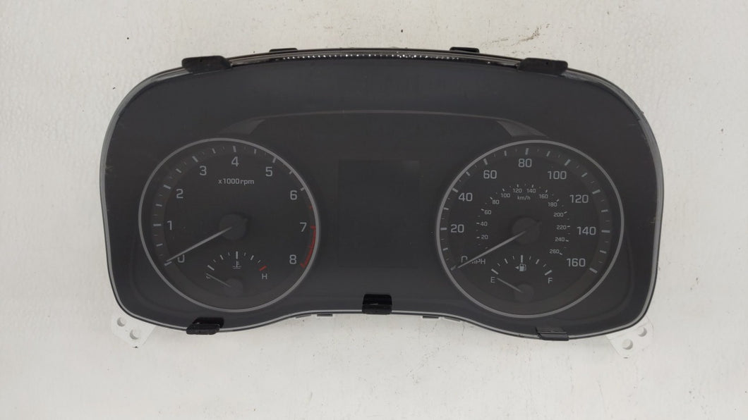 2017-2018 Hyundai Elantra Instrument Cluster Speedometer Gauges P/N:94001-F3011 94001-F3010 Fits 2017 2018 OEM Used Auto Parts - Oemusedautoparts1.com