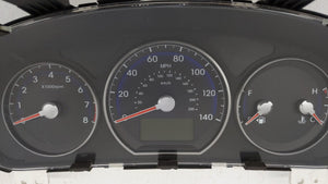 2010-2012 Hyundai Santa Fe Instrument Cluster Speedometer Gauges P/N:94011-0W030CA 94011-0W031 Fits 2010 2011 2012 OEM Used Auto Parts - Oemusedautoparts1.com