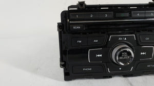 2013-2015 Honda Civic Radio AM FM Cd Player Receiver Replacement P/N:39100-TR3-A314-M1 39100-TS8-L314-M1 Fits 2013 2014 2015 OEM Used Auto Parts - Oemusedautoparts1.com