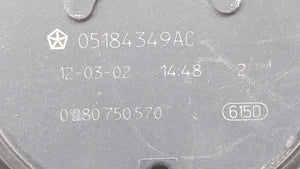 2011-2018 Dodge Grand Caravan Throttle Body P/N:05184349AF 05184349AD Fits 2011 2012 2013 2014 2015 2016 2017 2018 2019 OEM Used Auto Parts - Oemusedautoparts1.com