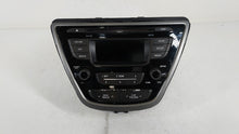 2014-2016 Hyundai Elantra Radio AM FM Cd Player Receiver Replacement P/N:961703X156GU 96170-3X156GU Fits 2014 2015 2016 OEM Used Auto Parts - Oemusedautoparts1.com