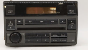2005-2006 Nissan Altima Radio AM FM Cd Player Receiver Replacement P/N:28185 ZB10A 28185 ZB001 Fits 2005 2006 OEM Used Auto Parts