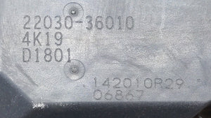 2010-2017 Toyota Camry Throttle Body P/N:22030-0V010 22030-36010 Fits 2009 2010 2011 2012 2013 2014 2015 2016 2017 2018 OEM Used Auto Parts - Oemusedautoparts1.com