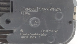 2011-2014 Ford Fiesta Throttle Body P/N:7S7G-9F991-BA 7S7G-9F991-B7A Fits 2011 2012 2013 2014 OEM Used Auto Parts - Oemusedautoparts1.com