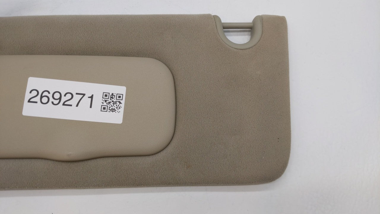 2006-2007 Cadillac Dts Driver Sun Visor Mirror Left Sunvisor Beige 269271 - Oemusedautoparts1.com