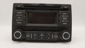 2012-2015 Kia Rio Radio AM FM Cd Player Receiver Replacement P/N:96170-1W950CA 96170-1W900CA Fits 2012 2013 2014 2015 OEM Used Auto Parts - Oemusedautoparts1.com