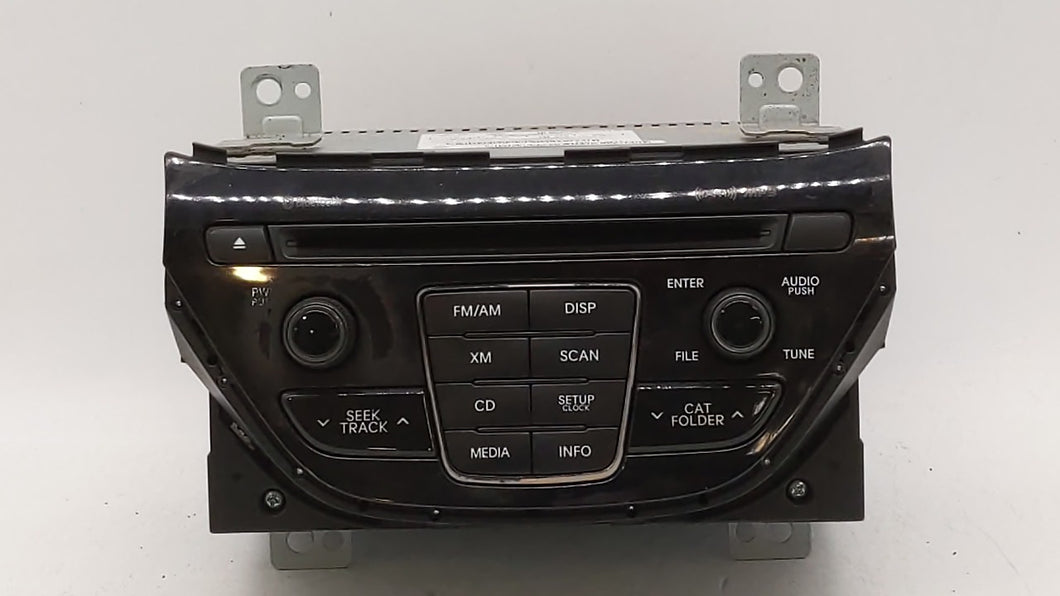 2013 Hyundai Genesis Radio AM FM Cd Player Receiver Replacement P/N:96180-2M117YHG Fits OEM Used Auto Parts - Oemusedautoparts1.com