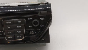 2013 Hyundai Genesis Radio AM FM Cd Player Receiver Replacement P/N:96180-2M117YHG Fits OEM Used Auto Parts - Oemusedautoparts1.com