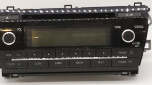 2015 Toyota Corolla Radio AM FM Cd Player Receiver Replacement P/N:86120-02F60 86140-02050 Fits 2014 2016 OEM Used Auto Parts