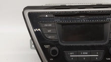 2014-2016 Hyundai Elantra Radio AM FM Cd Player Receiver Replacement P/N:961703X156GU 96170-3X156GU Fits 2014 2015 2016 OEM Used Auto Parts - Oemusedautoparts1.com