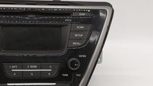 2014-2016 Hyundai Elantra Radio AM FM Cd Player Receiver Replacement P/N:961703X156GU 96170-3X156GU Fits 2014 2015 2016 OEM Used Auto Parts - Oemusedautoparts1.com