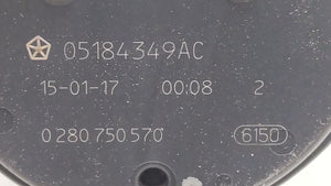 2011-2016 Chrysler Town & Country Throttle Body P/N:05184349AF 05184349AD Fits 2011 2012 2013 2014 2015 2016 2017 2018 2019 OEM Used Auto Parts - Oemusedautoparts1.com